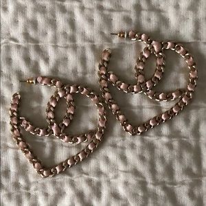 Ribbon Heart Earrings *rare* 💖